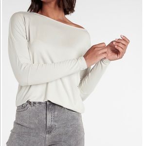 NWT Express off the shoulder tunic